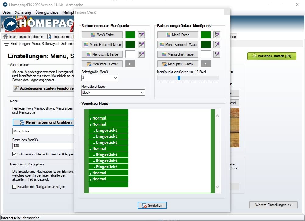 HomepageFIX - Homepage Software - Kinderleicht professionelle Webseiten erstellen - Die Webdesign Software erfordert keinerlei Kenntnisse