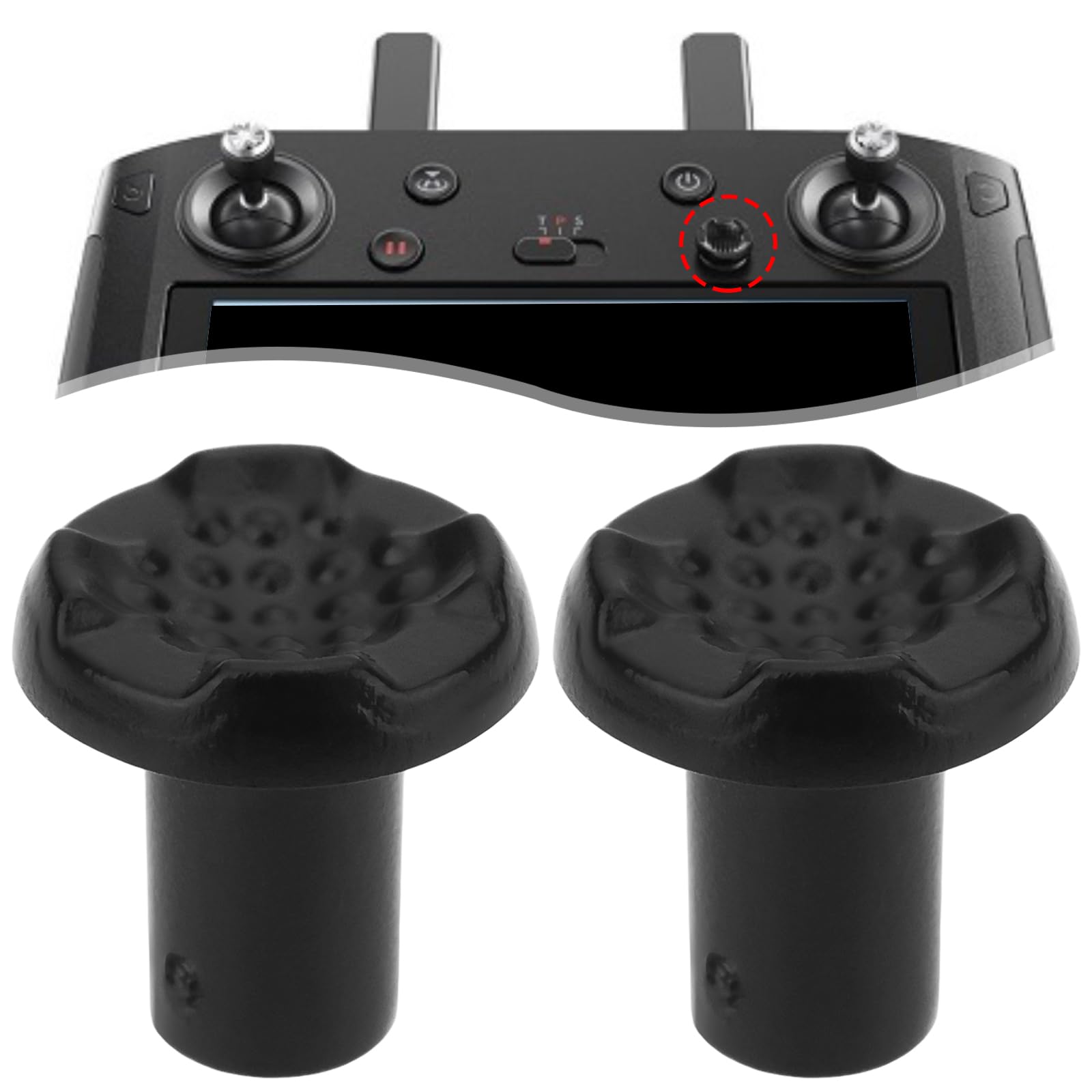 SG Store 2Pcs Remote Controller Thumb 5D Rocker Button Compatible with DJI Mavic Pro 2Pro - Image 4