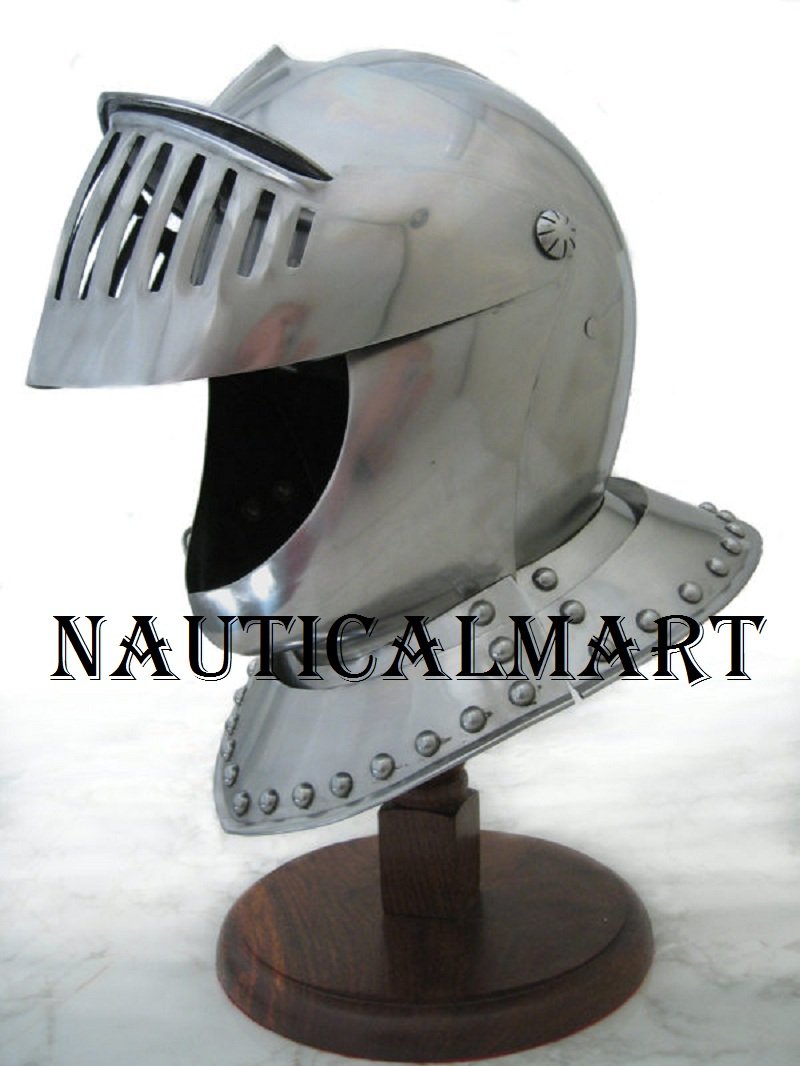 NauticalMart Medieval Knight 16th Century Close Helmet