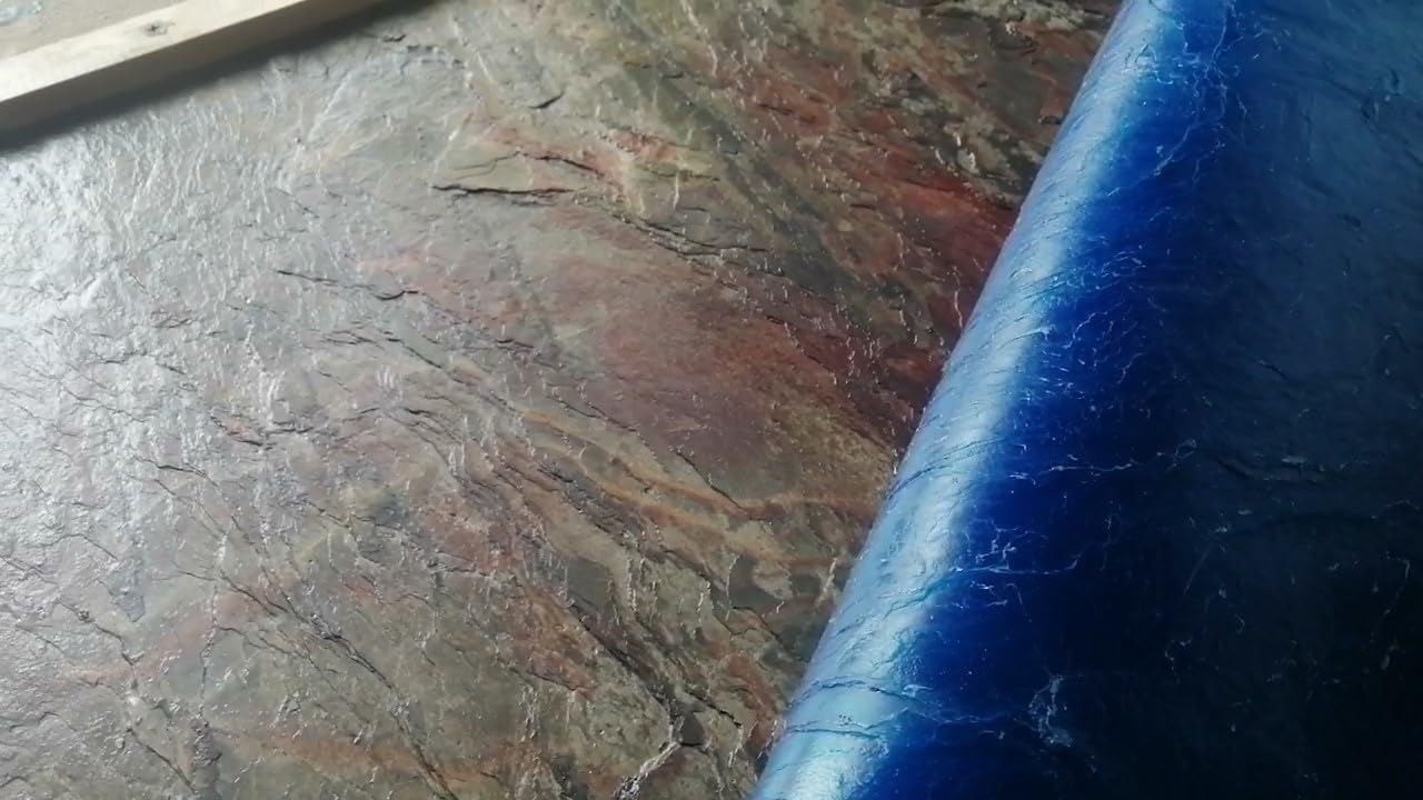 Polyurethane Mat Stamp Stone Imprint Texturing Pattern