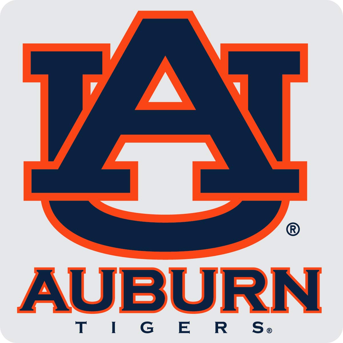 Auburn University Acrylic Coaster 4-Pack Officially Licensed Collegiate Product