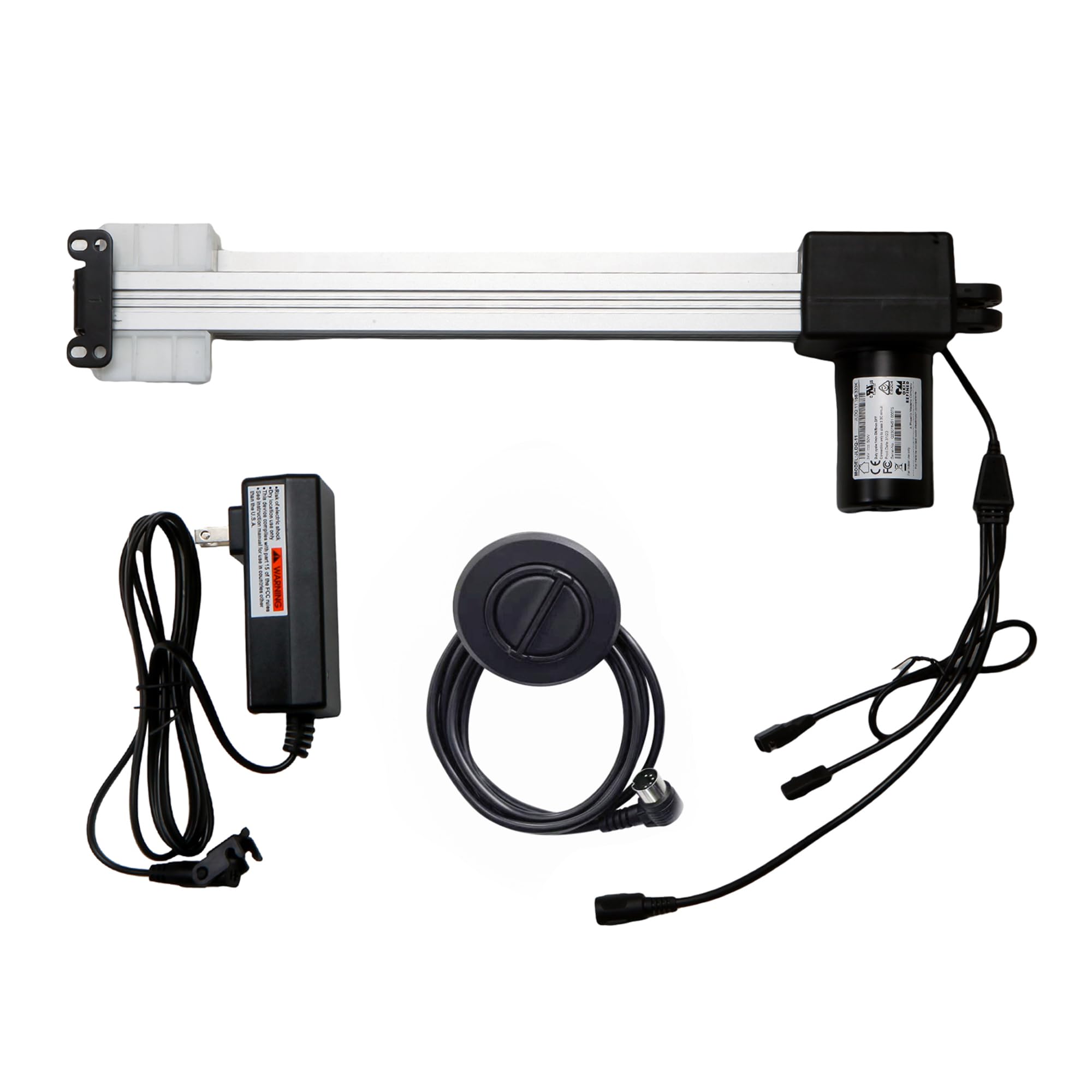 Uetmulik Power Recliner Motor Model JLDQ.11.156.333K Kit Replacing JLDQ.11.156.333D Actuator Replacement with Wall Charger