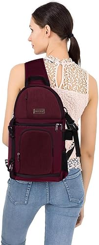 Miniatura 6 de MOSISO - Mochila para cámara con soporte para tripié e inserciones modulares extraíbles, mochila a prueba de golpes, impermeable