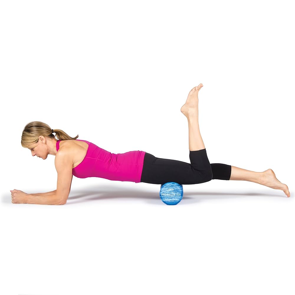 Amazon | OPTP PRO-ROLLER Soft Foam Roller - Blue 36 x 6