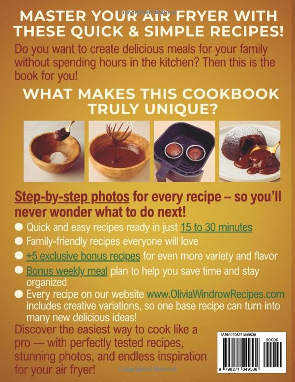 Super Easy Air Fryer Cookbook for Beginners: 15-Minute Recipes with Step-by-Step Photos for Delicious Family Meals image 3