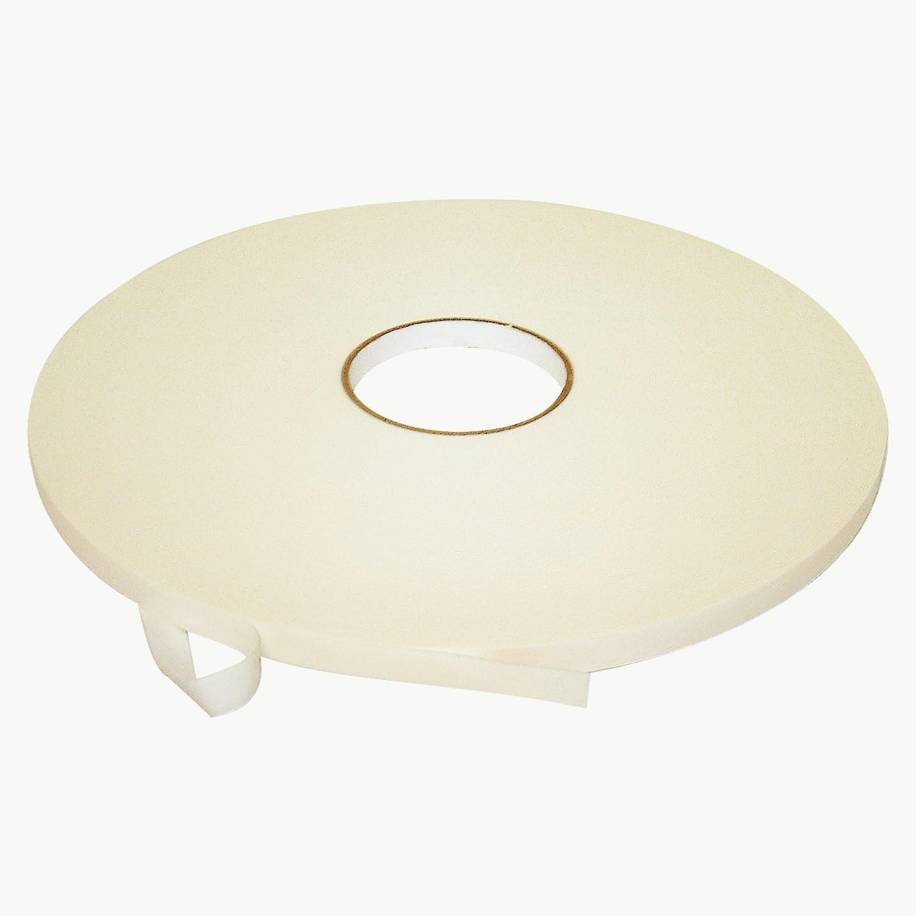 JVCC Polyethylene Foam Tape [Double-Sided, Closed Cell, 1/32 inch thick] (DC-PEF03A): 1/2 in. x 72 yds. x 1/32 in. thick (White)