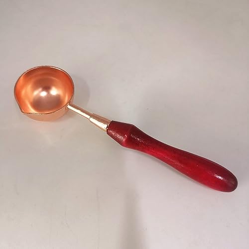 Miniatura 3 de EatingBiting Calentador de cera de madera, kit de cuchara derretida, palos de cera, herramienta de horno de fusión, olla de estufa, sello de cera de