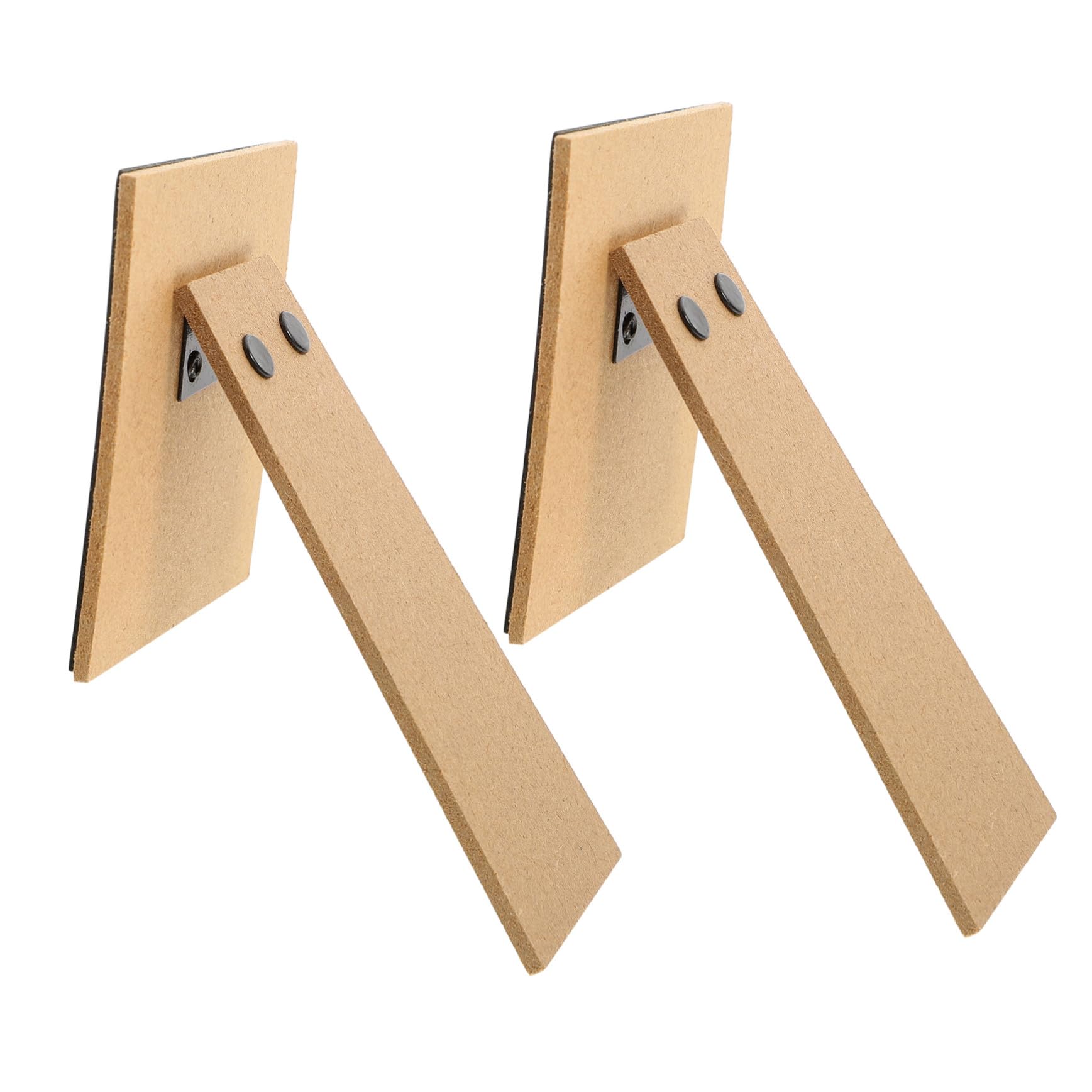 Toyvian Picture Frame Easel Back Stand 2Pcs Self Adhesive Display Holder Bases for Photo Frames Canvases and Paintings Foldable Back Support for Diy Picture Framing Supplies Home Decor