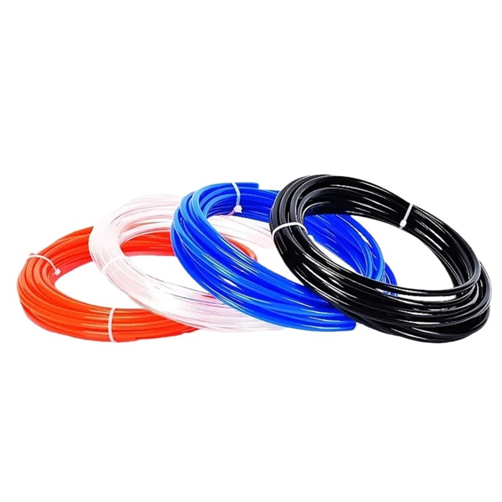 Manguera de aire neumática PU negro transparente rojo azul tubo de tubo de aire(10M Blue,Pu16x12)