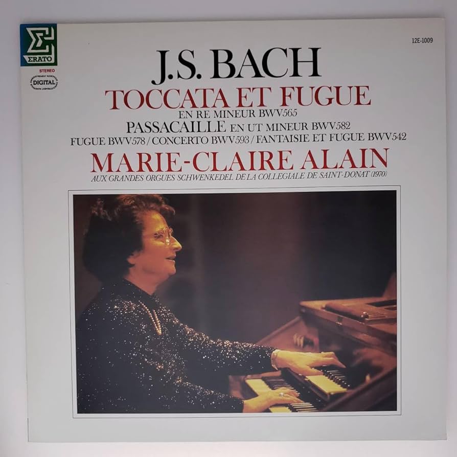 J・S・バッハ　 Toccata & Fuge LP J・S・バッハ Toccata & Fuge LP