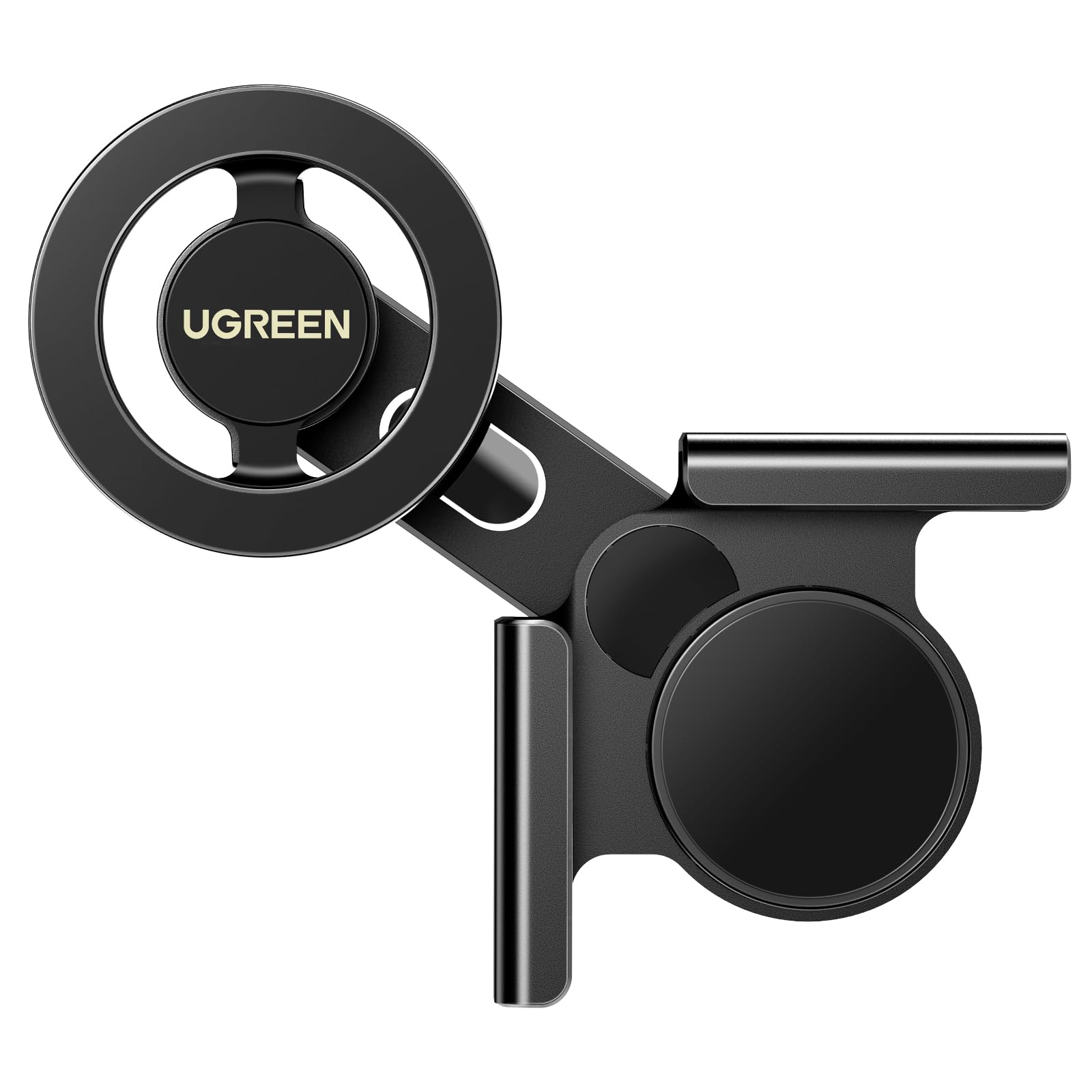 UGREEN Handyhalterung Auto Magnet für Tesla, kompatibel mit MagSafe Autohalterung, drehbare Auto Handyhalterung passend für Tesla Model 3 Model Y Zubehör, für iPhone 16 17 15 14 13 12 & Magsafe Hülle