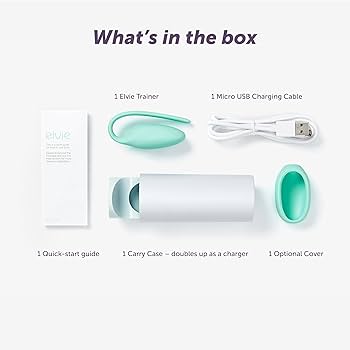 elvie（エルビー）グリーン エルビートレイナー (骨盤底筋トレーニングデバイス) - Elvie