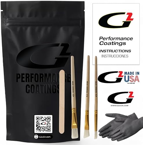 Miniatura 5 de G2 Sistema de juego de pintura para pinzas de freno de alta temperatura amarillo G2161