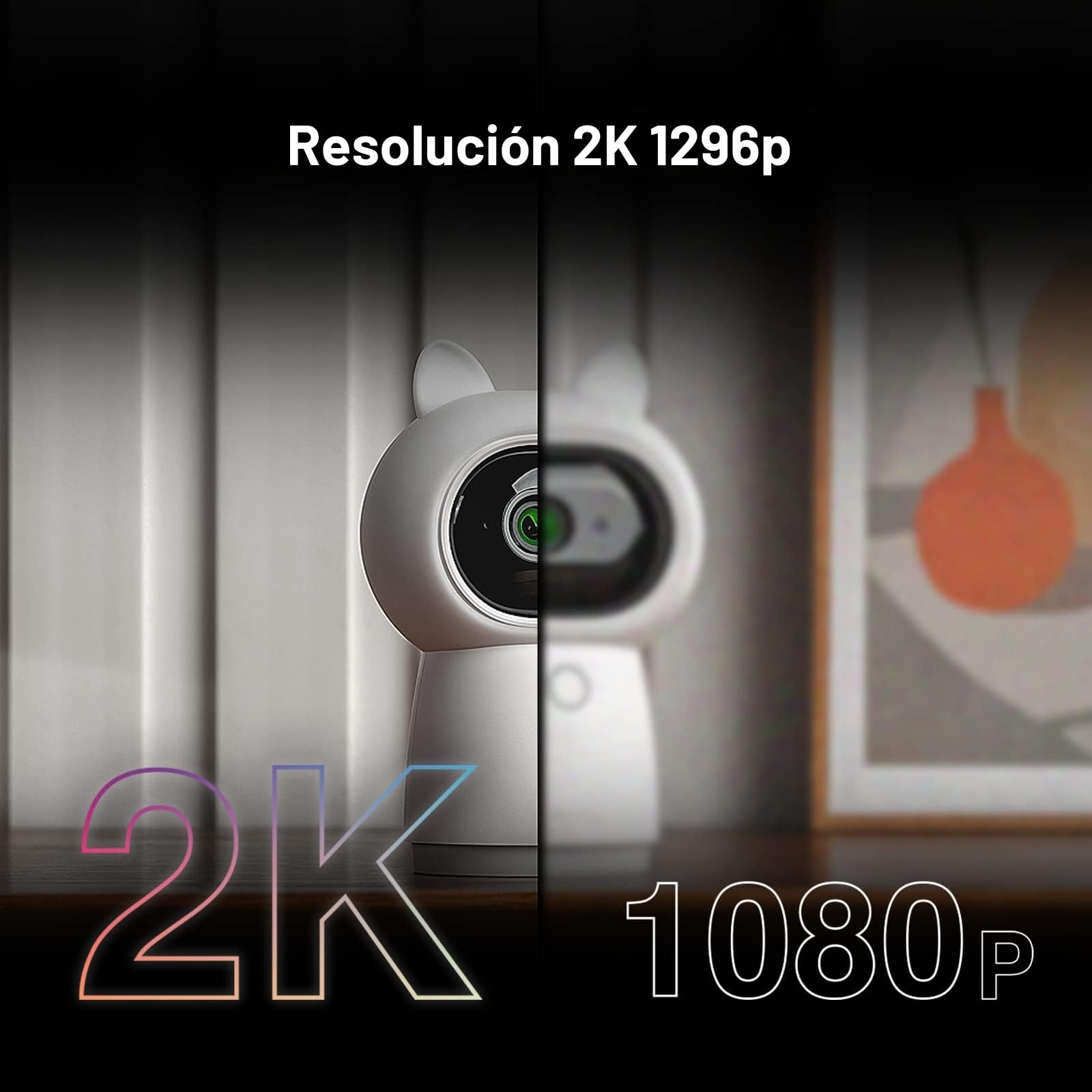 Aqara 2K Cámara Hub Interior G3, Reconocimiento Facial y Gestos con IA, Mando a Distancia IR, Ángulo de Visión de 360°, Compatible con HomeKit Secure Video, Alexa, Google Assistant, IFTTT