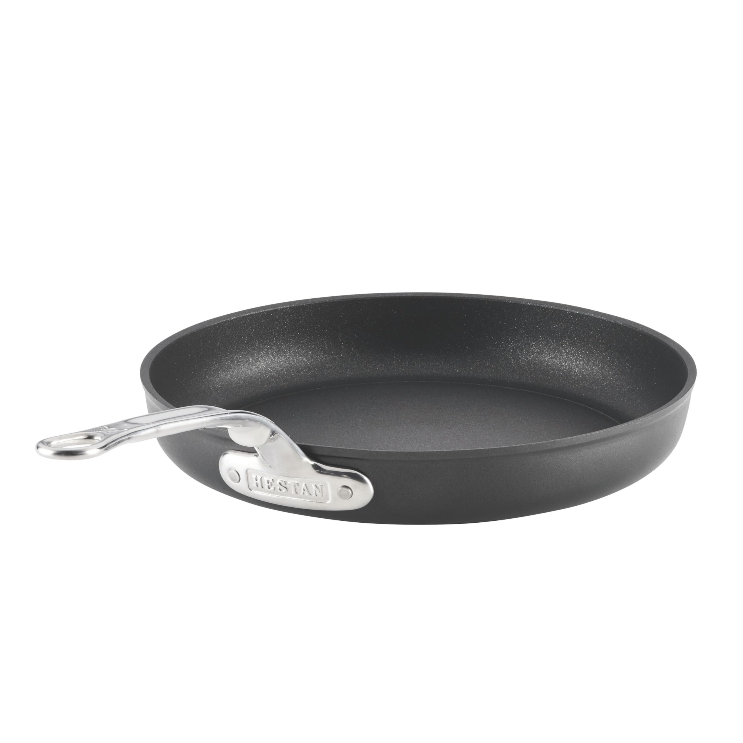 Hestan TITUM Fusion 11-Inch Nonstick Skillet Double Impact Stainless Steel Base Aluminum Body Induction Compatible Made without PFOAs