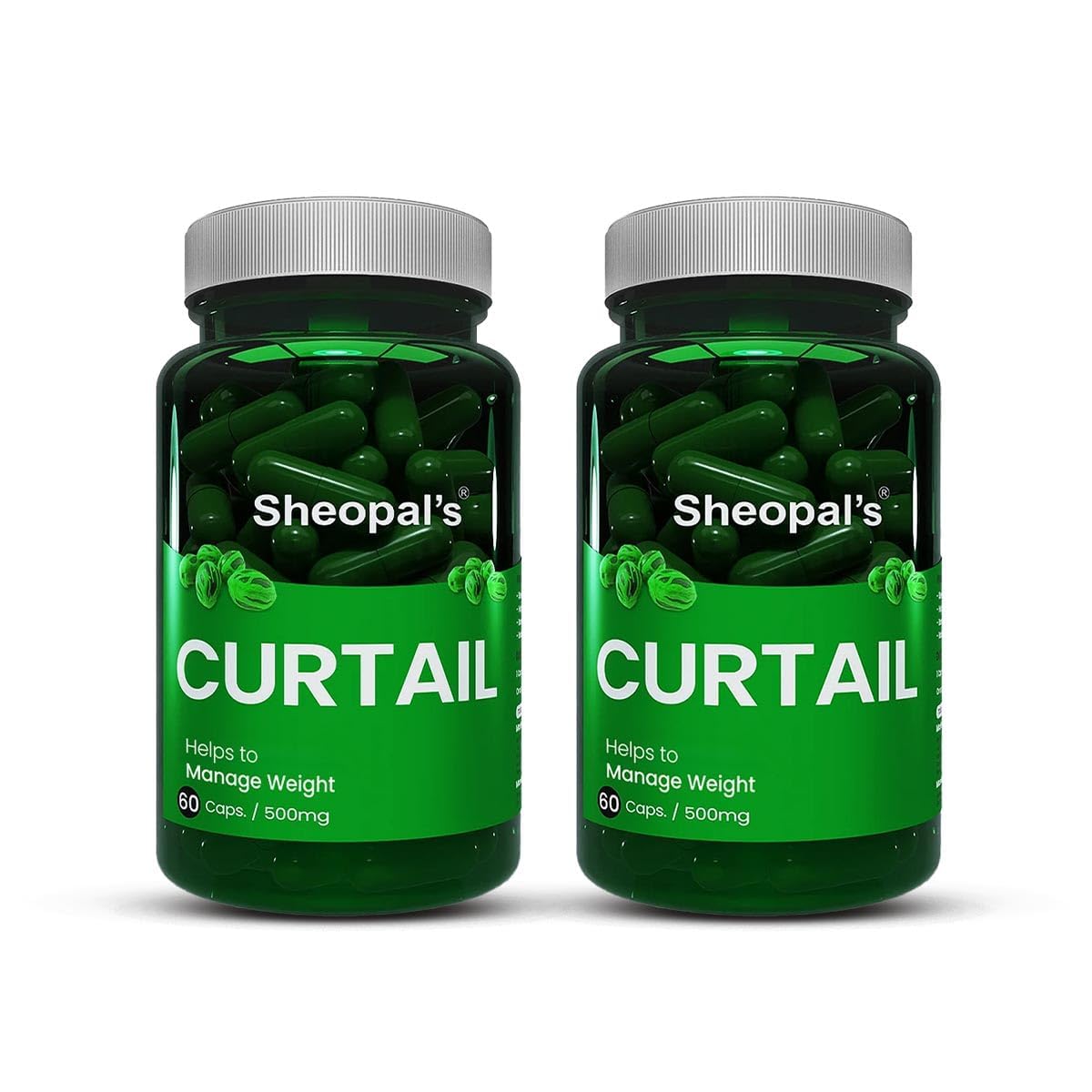 Sheopals Curtail Fat Burner, Advance Weight Management Supplement with Ajwain, Ashwagandha, Lavang Fat Burner For Men & Women 60 Capsules (Pack of 2) (B0D9D4QBKR) Amazon Price History, Amazon Price Tracker