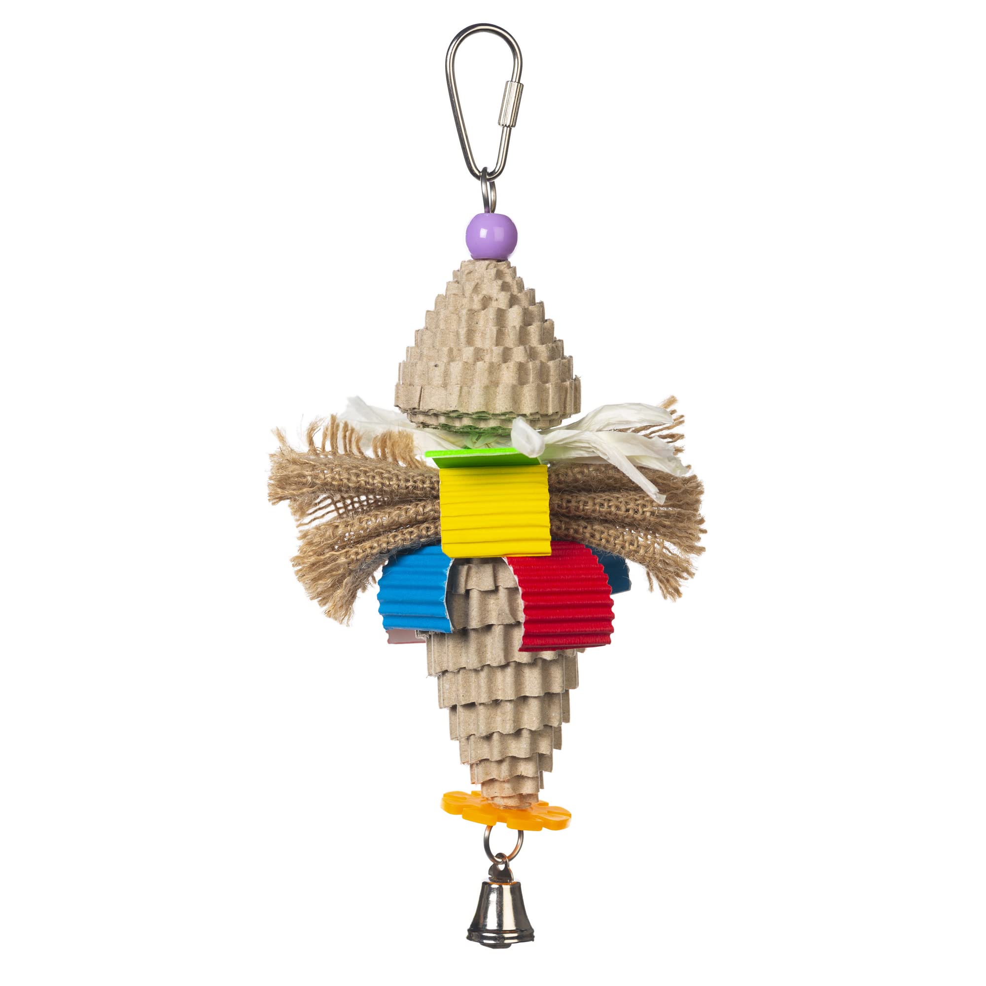 PH Prevue HendryxPet Playfuls Action Toys for Birds - Mr. Mustache - 62614