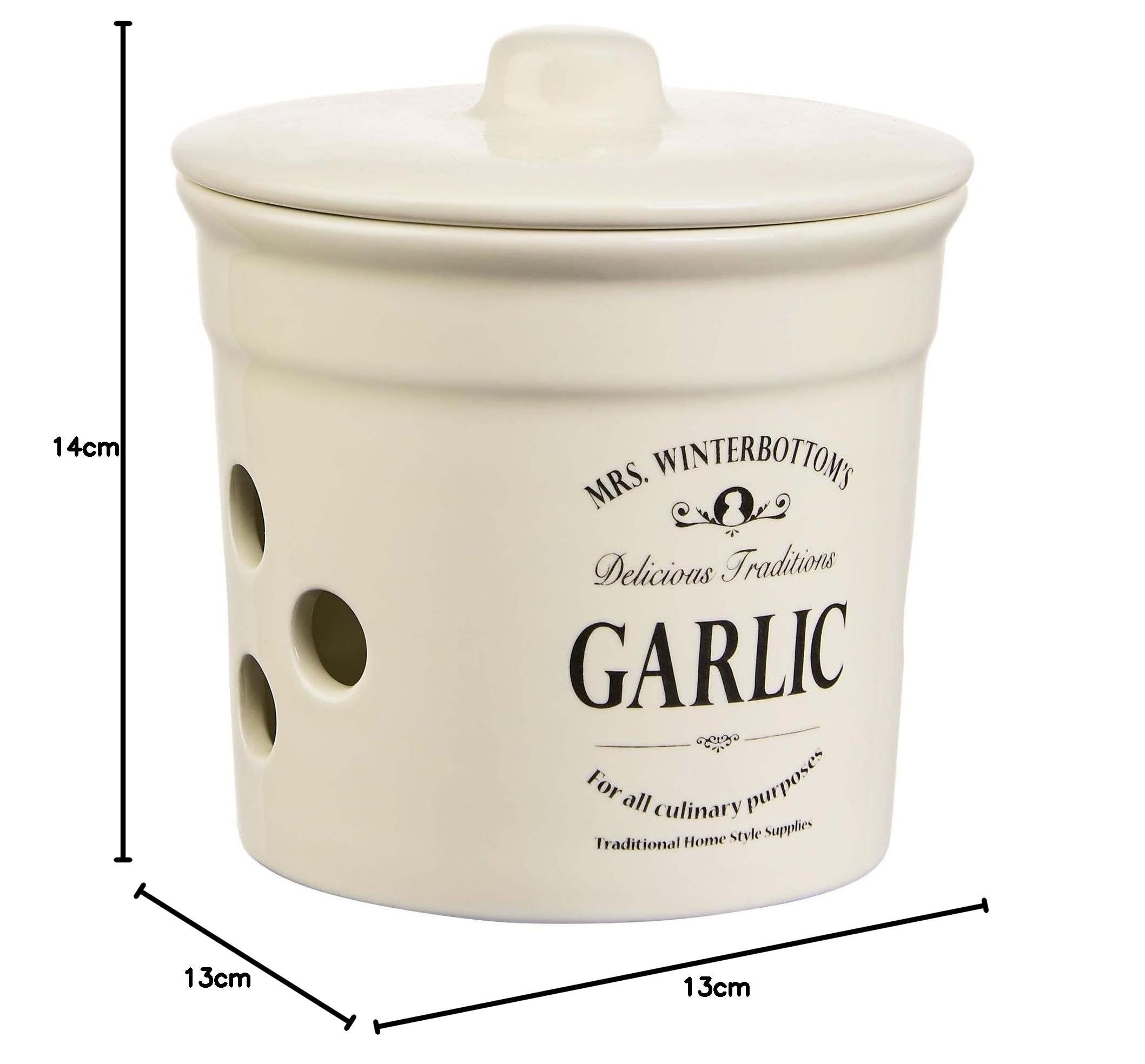 Butlers Mrs. Winterbottom's garlic pot, diameter 14 cm : Amazon.co