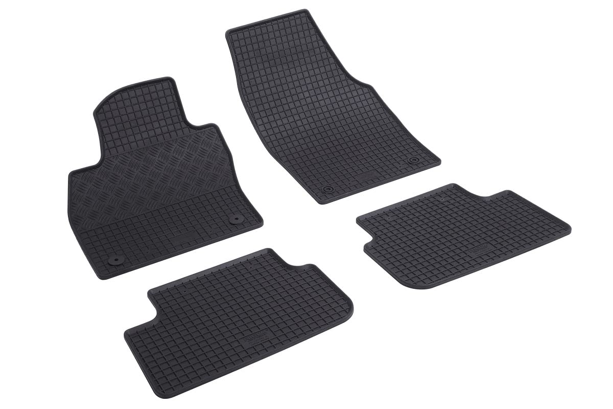 F904864 - Tappetini su Misura per Auto in gomma Antiscivolo Compatibile con T-Cross dal 2019-