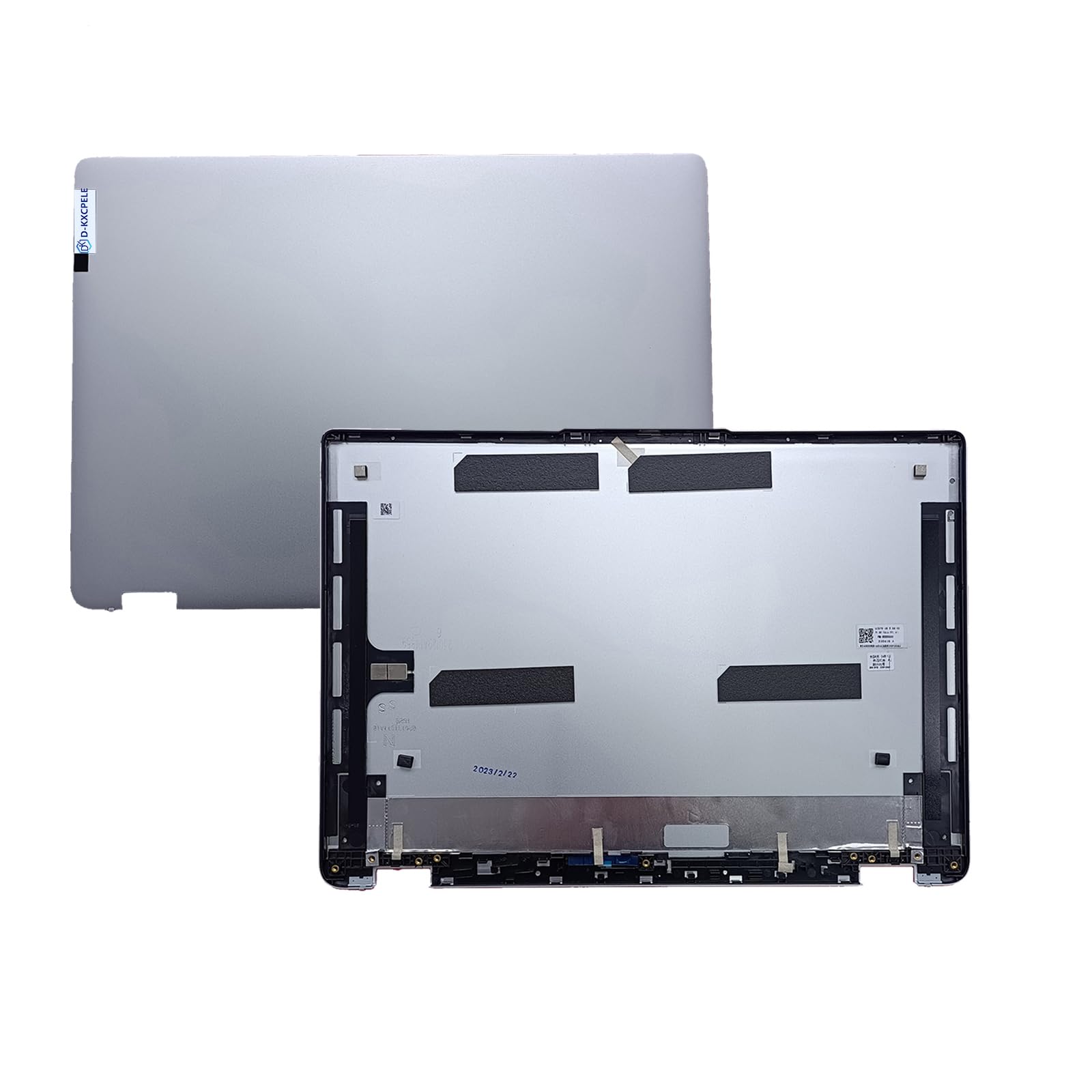 D-KXCPELE Laptop LCD Back Cover Top Case Replacement for Lenovo ldeaPad Flex 5 16ALC7/5 16IAU7 Rear Lid 5CB1H80069 5CB1H80071 (Adhesive Backing)