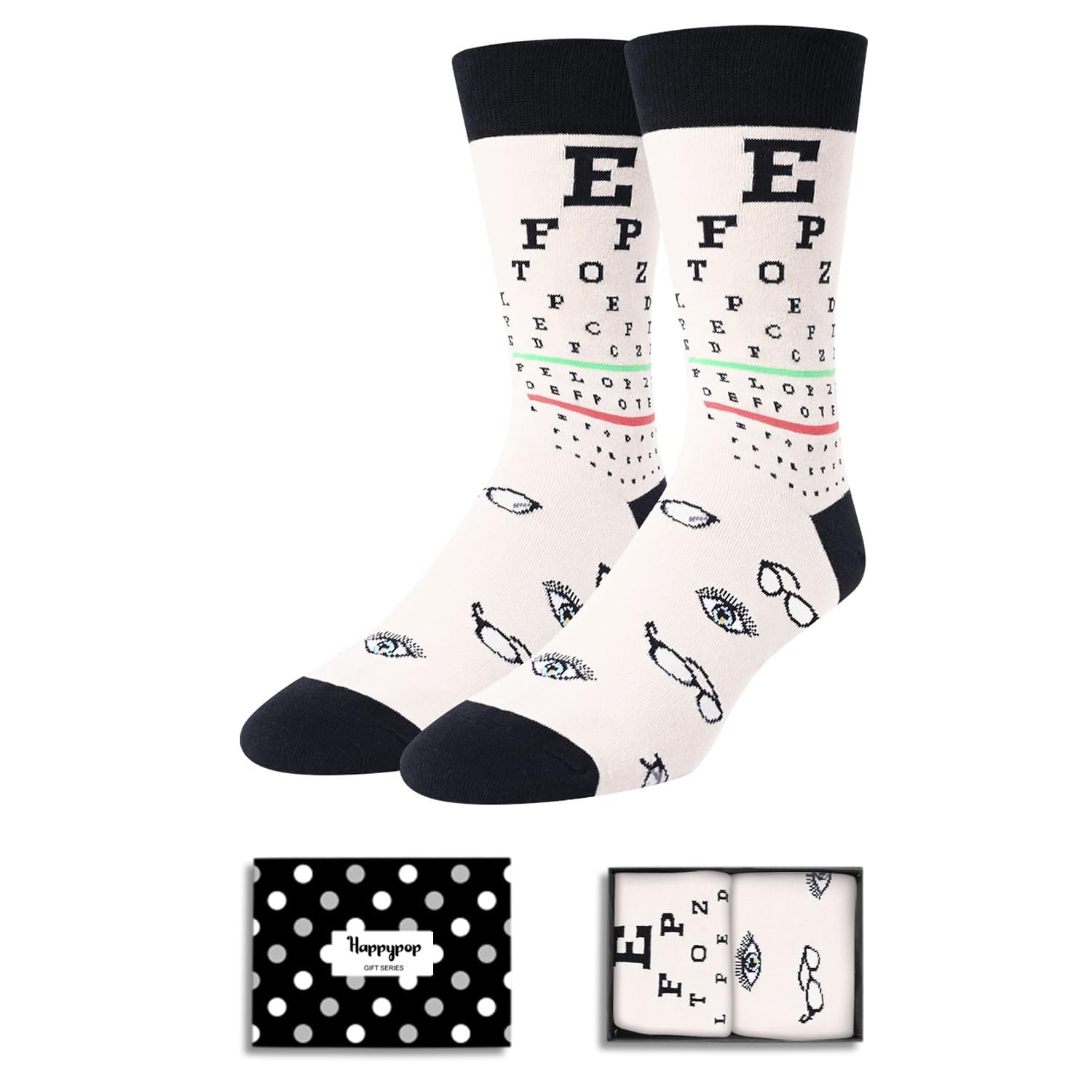 Nurse Doctor Vet Tech Gifts - Ophthalmologist Cancer Gift, Drs Day Nurse Week Socks