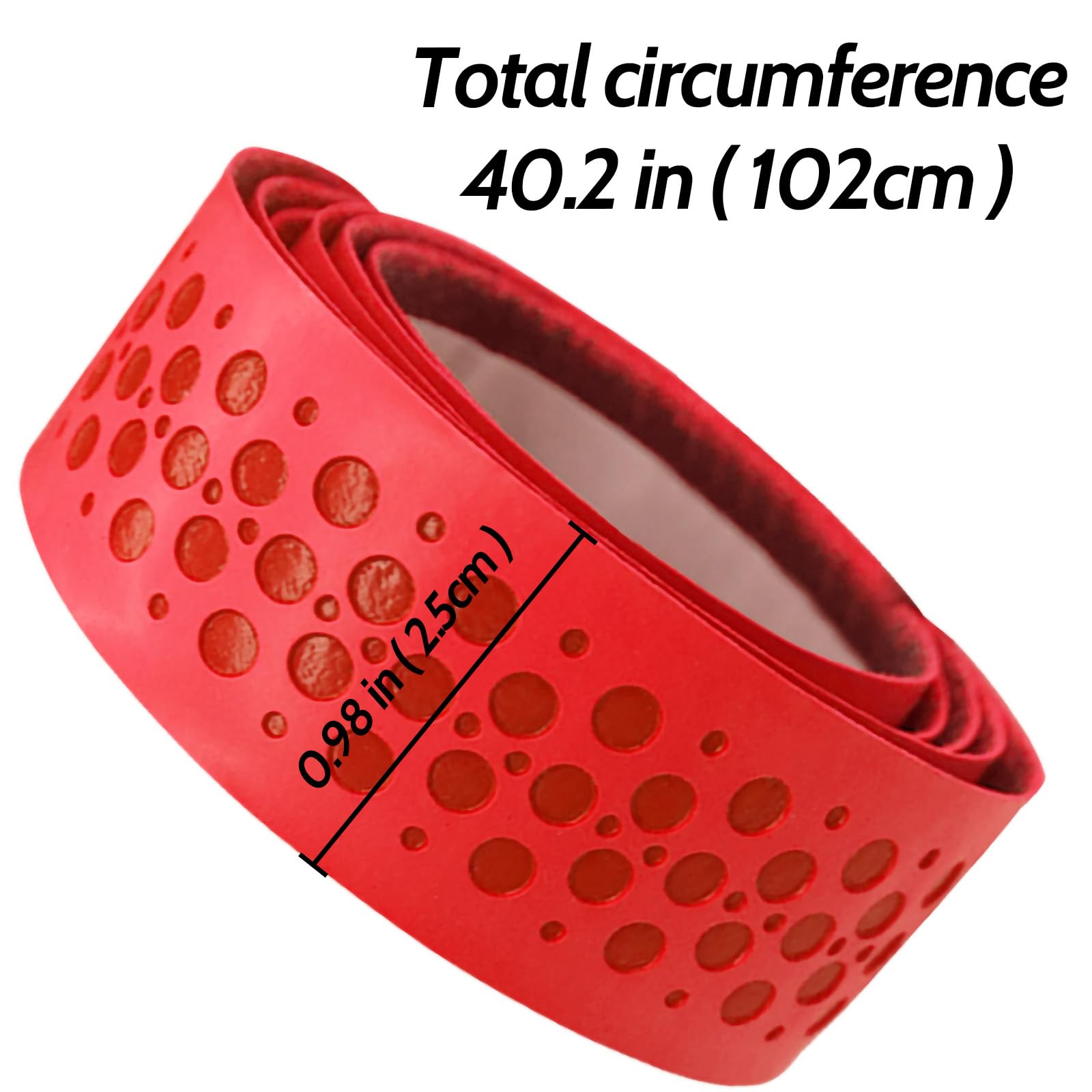 Tiger Grip Bat Wrap/Bat Tape for Baseball and Softball - 0.5mm - Pink