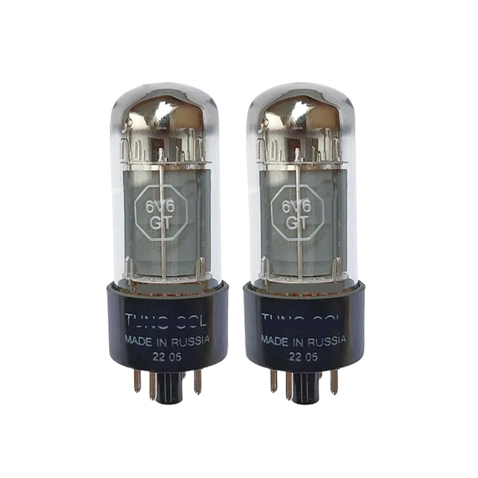 FLEYYXBN 6V6GT Vacuum Tube Directly Replaces 6P6P/6N6C/CV511, HiFi Audio Electronics(2pcs Matched Pair)