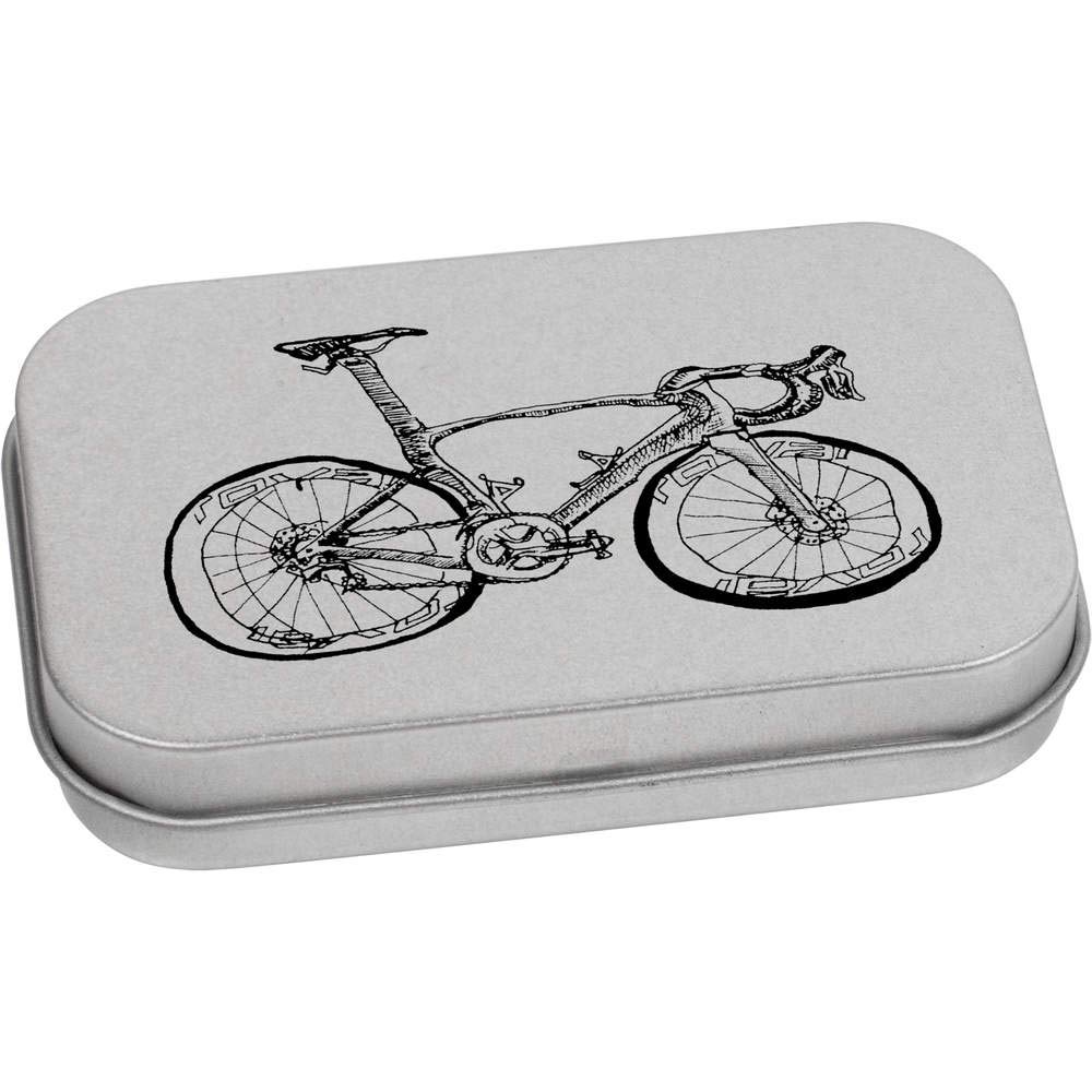 Azeeda 80mm 'Bicycle' Metal Hinged Tin/Storage Box (TT00101461)