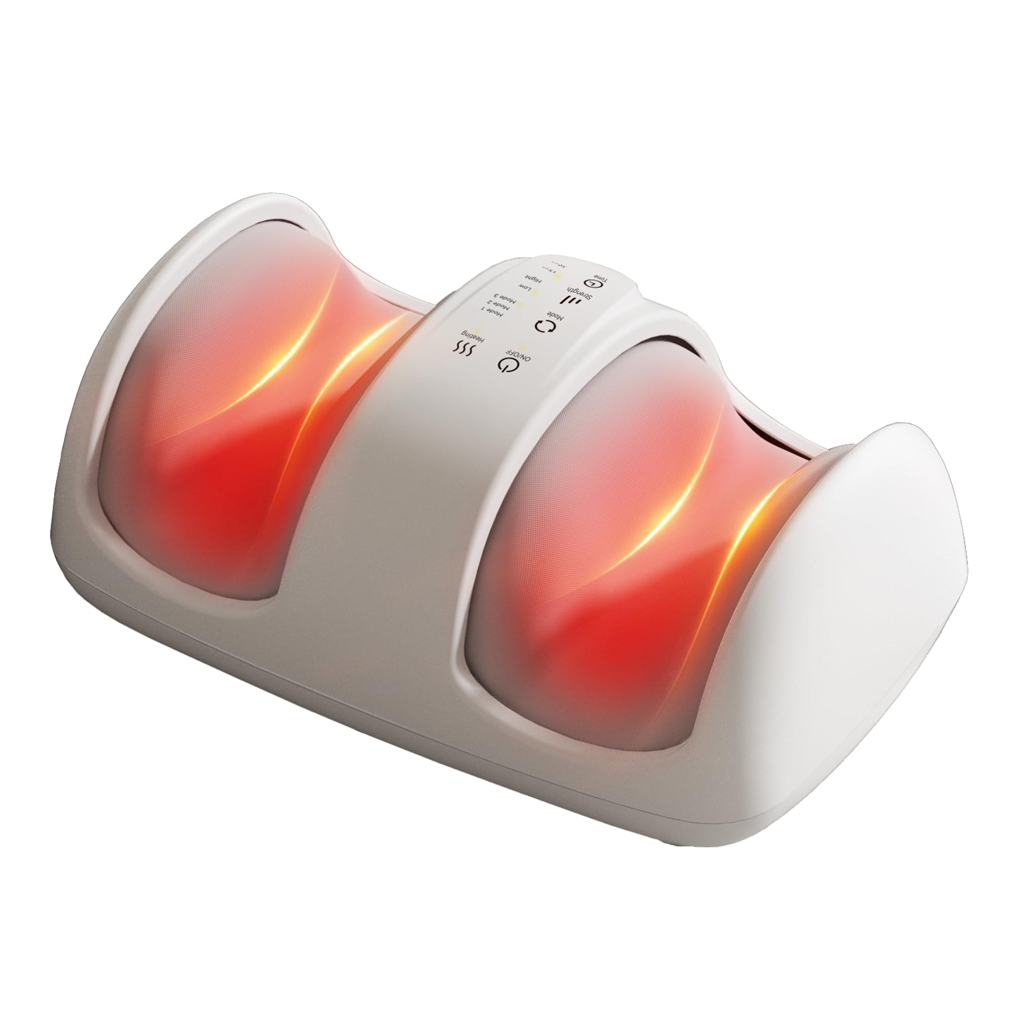 QXC Foot and Calf Massager with Heat, Cloud Foot Massager for Neuropathy, Plantar Fasciitis and Circulation, Shiatsu Foot Massager Machine with