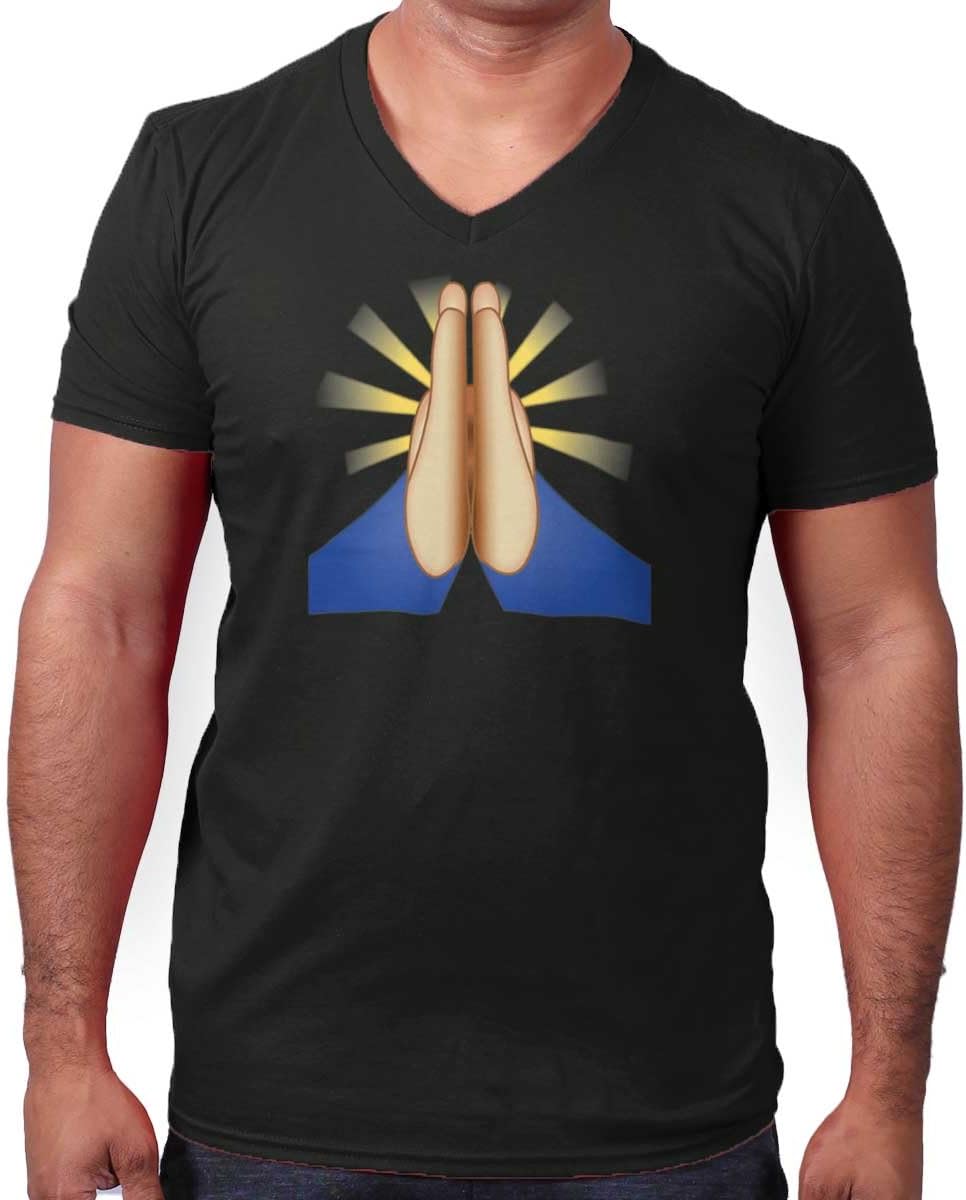 100 Points Perfect Score Text Icon V-Neck T Shirts Men Women