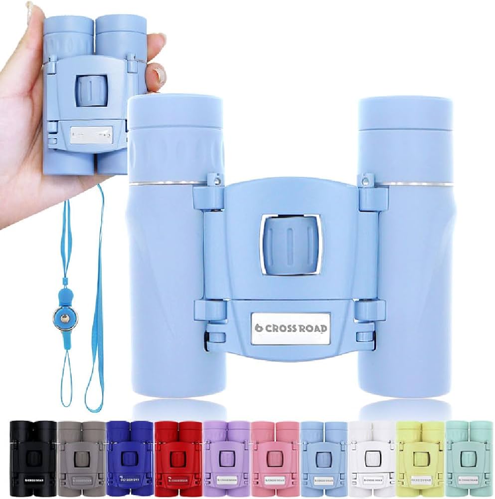 Amazon | クロスロード 双眼鏡 シャーベット ブルー 青 コンサート