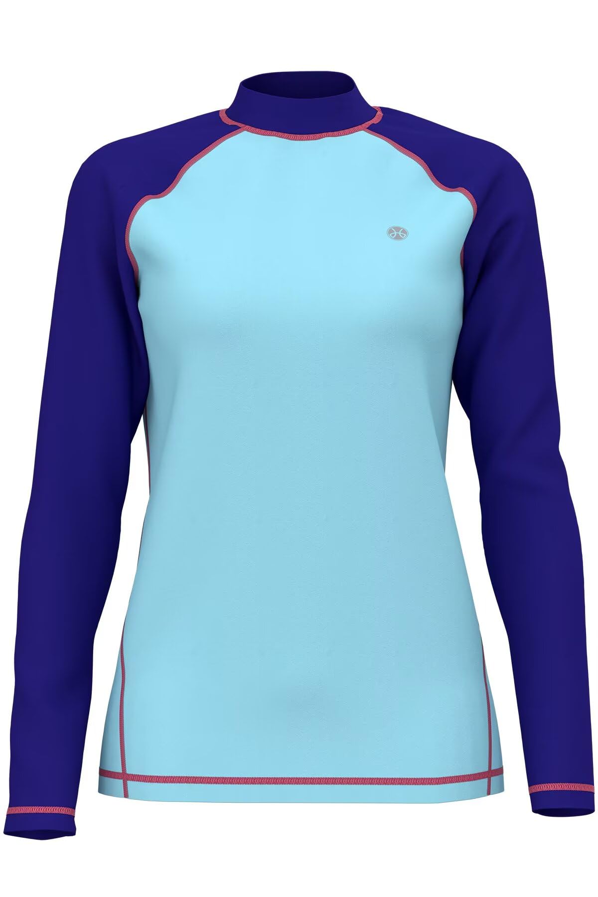 HDTIYUYP Damen Mädchen Bademode Rashguards - Frauen Kinder UV-Schutz Surfshirt Badeshirt Schnelltrocknende Aktive Wassersport Swim Tee Atmungsaktives Surfen Shirt Strand Wet Top