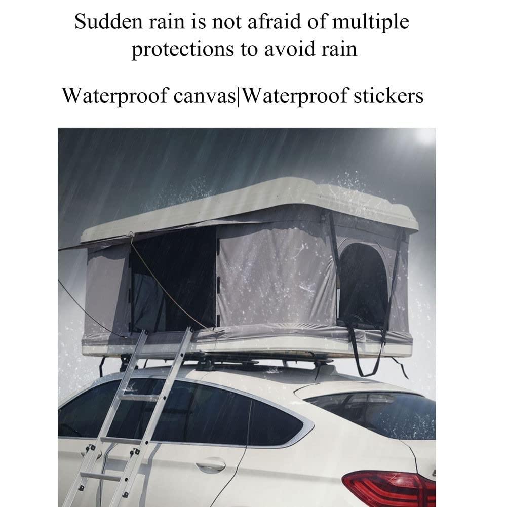 ルーフテント グレー 2人用窓付き