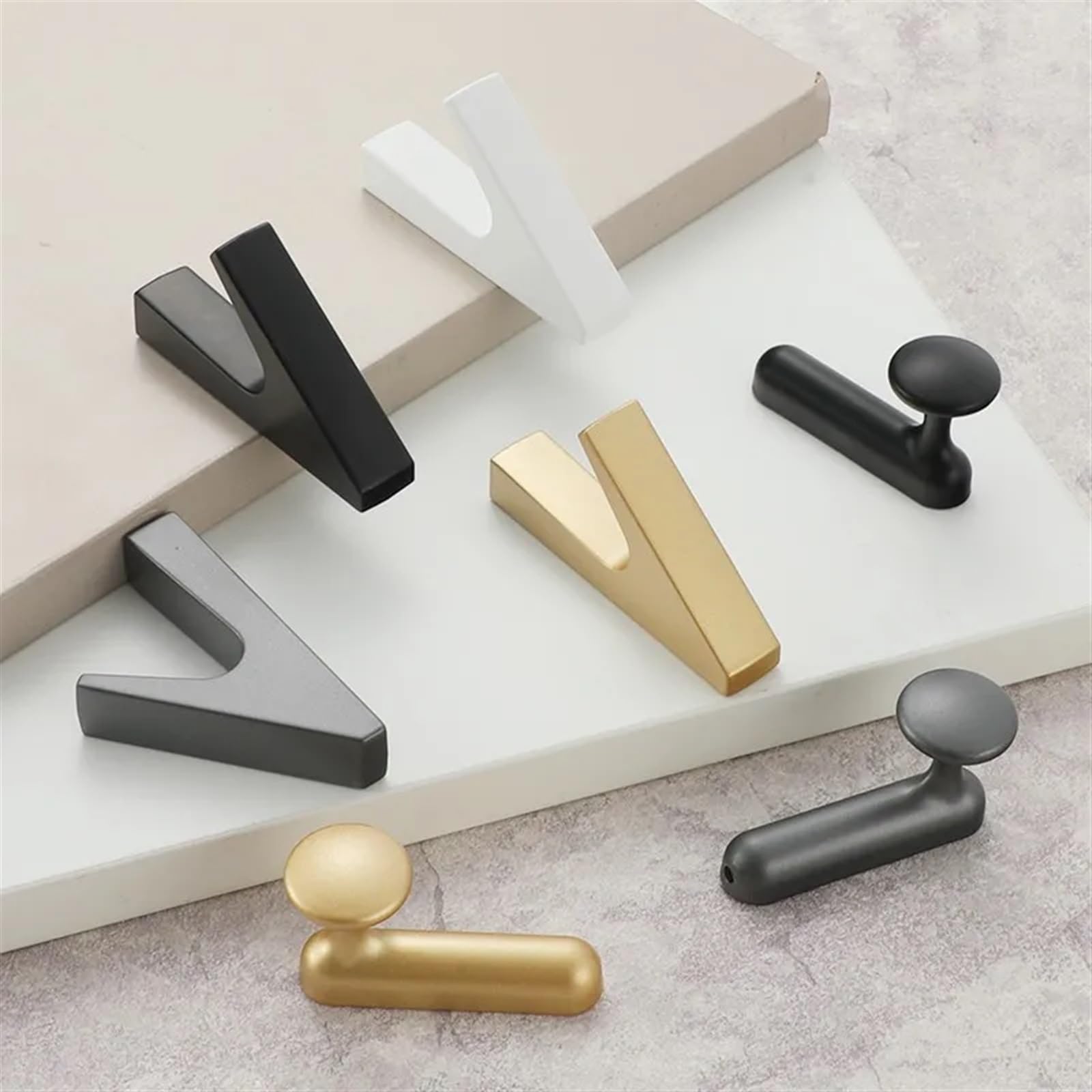 ganci appendiabiti Ganci Da Parete Opachi - Accessori Per Abiti, Asciugamani, Cappelli E Portachiavi