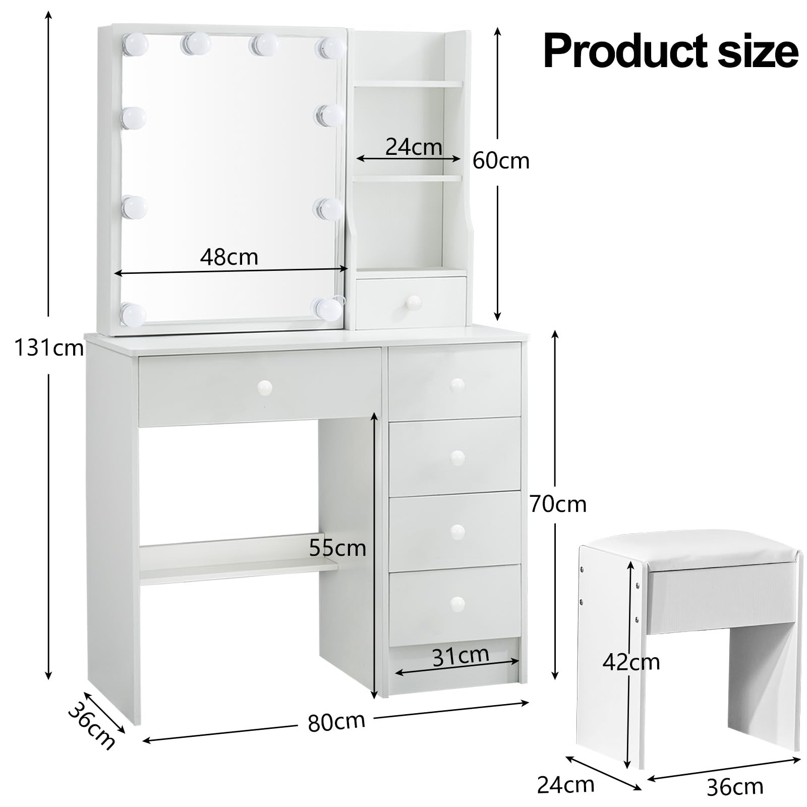 Make-uptafel