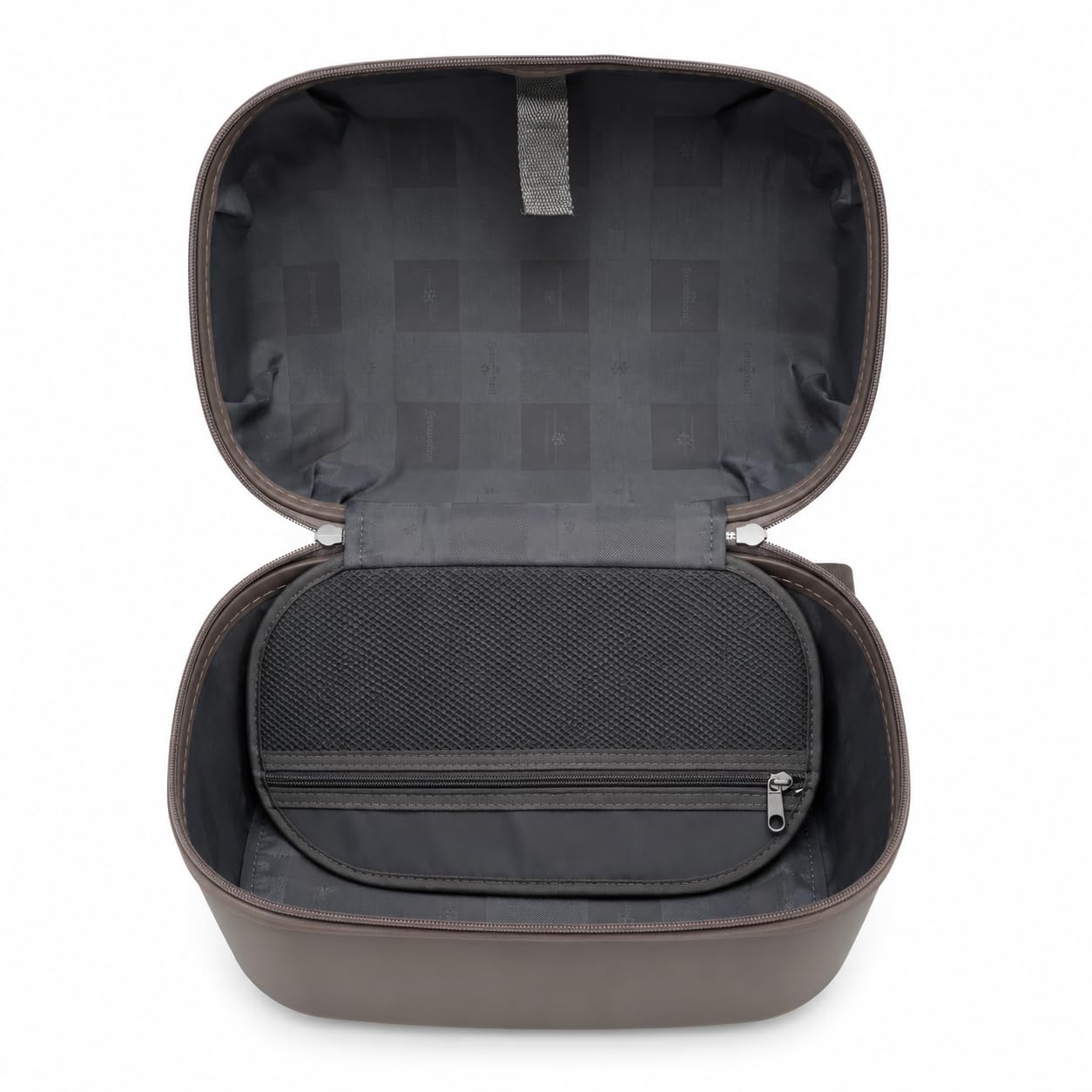 SNOWBALL - Vanity Case SNOWBALL Dublin 34 X 24 CM ABS - Idée Cadeau Femme Ecru - Ecru, Tissu