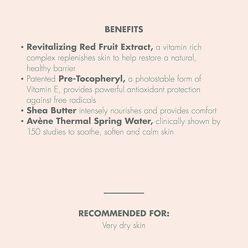 Miniatura 6 de Eau Thermale Avene RICH Crema nutritiva revitalizante hidratante facial ultra nutritiva no comedogénico 16 onzas líquidas