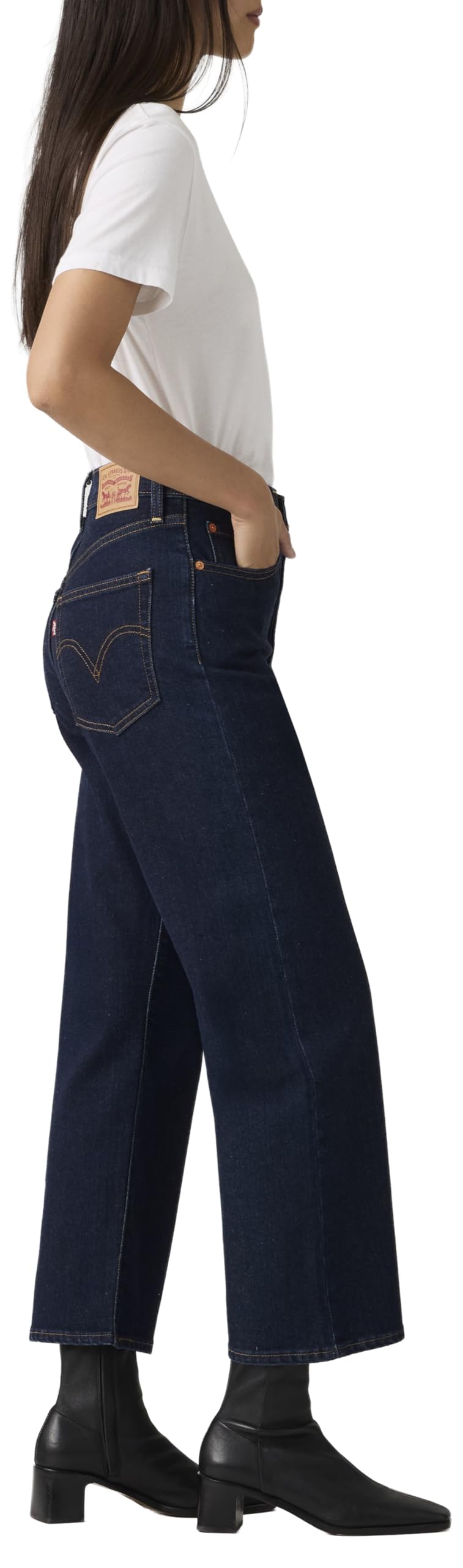 Levi's Ribcage Straight Ankle - Dżins Kobiety