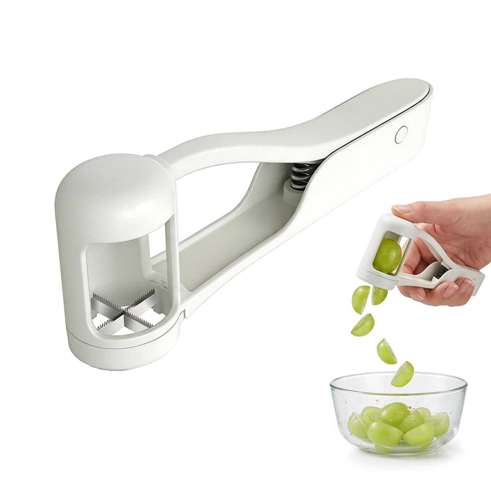 Grape Cutter for Toddlers,Fruit Grape Slicer for Baby,Grape Cutter Tools
