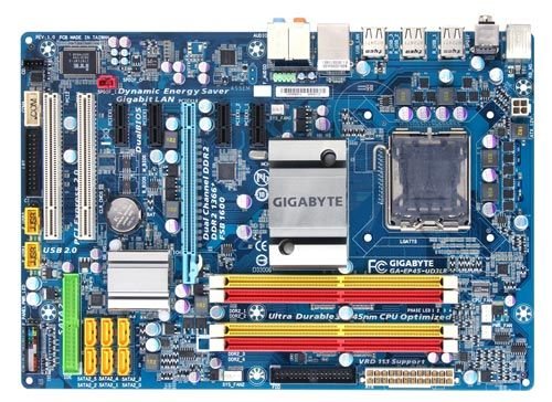 Gigabyte GA-EP45-UD3LR (Sound, G-LAN, SATAII-RAID) Gigabyte GA-EP45-UD3LR (Sound, G-LAN, SATAII-RAID)