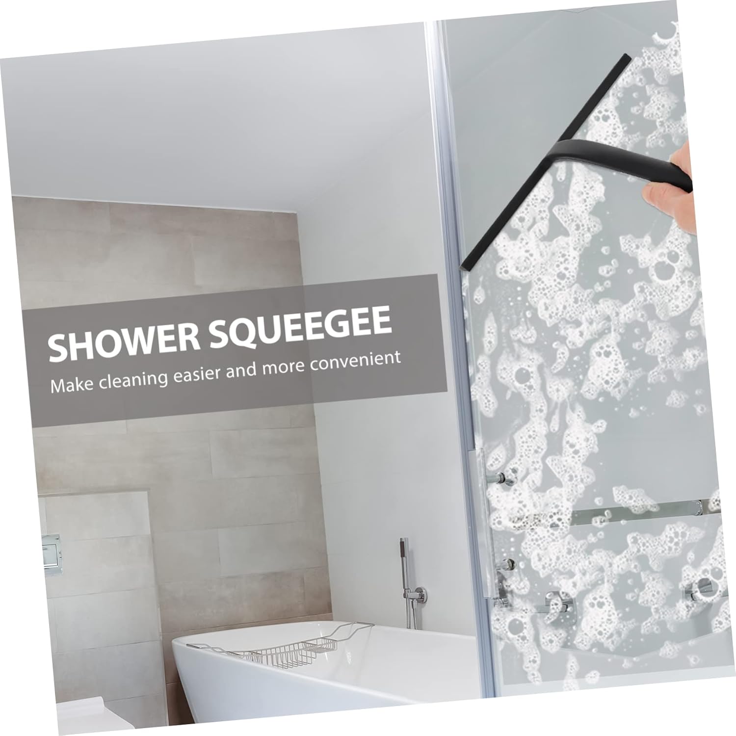 Baluue 1pc Window Wiper Cleaning Tool for Tile and Car Windshield and Easy to Use Hook for Efficient Home and Vehicle Cleaning