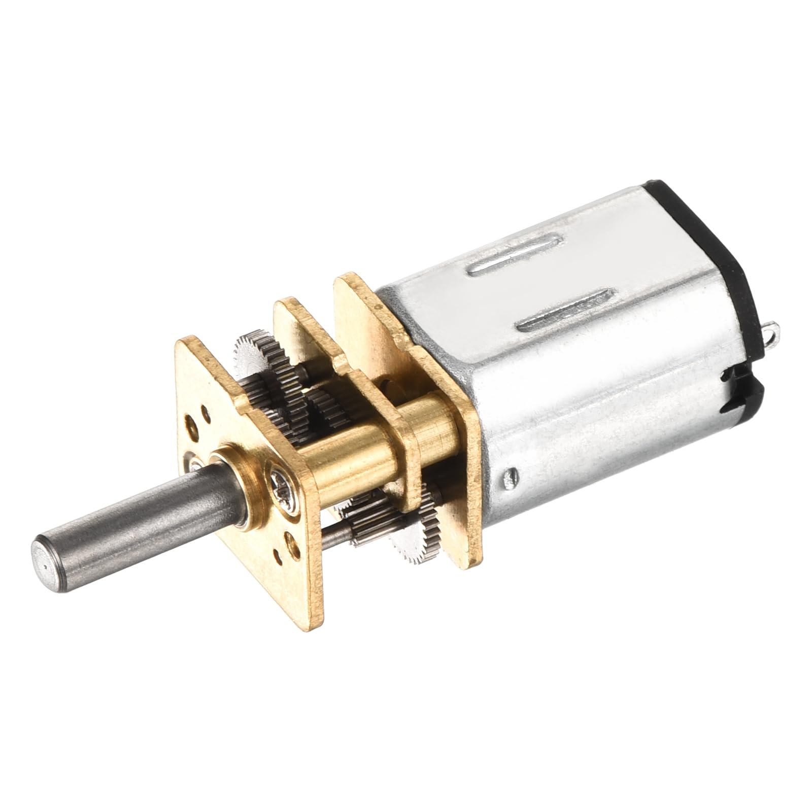 DMiotech 6V 15RPM Rated Torque 4 Output Shaft Length 10mm Micro DC Speed Reduction Motor Mini Metal Gearbox Motor for RC Car Robot Model DIY RC Toys Engine