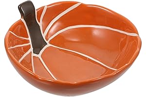 Angoily Halloween Pumpkin Candy Bowl