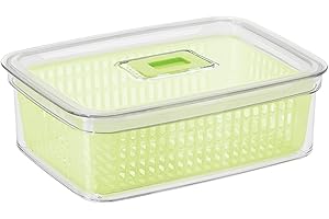 Oggi Store Fresh Veggie Bin for Organized Refrigerator Storage