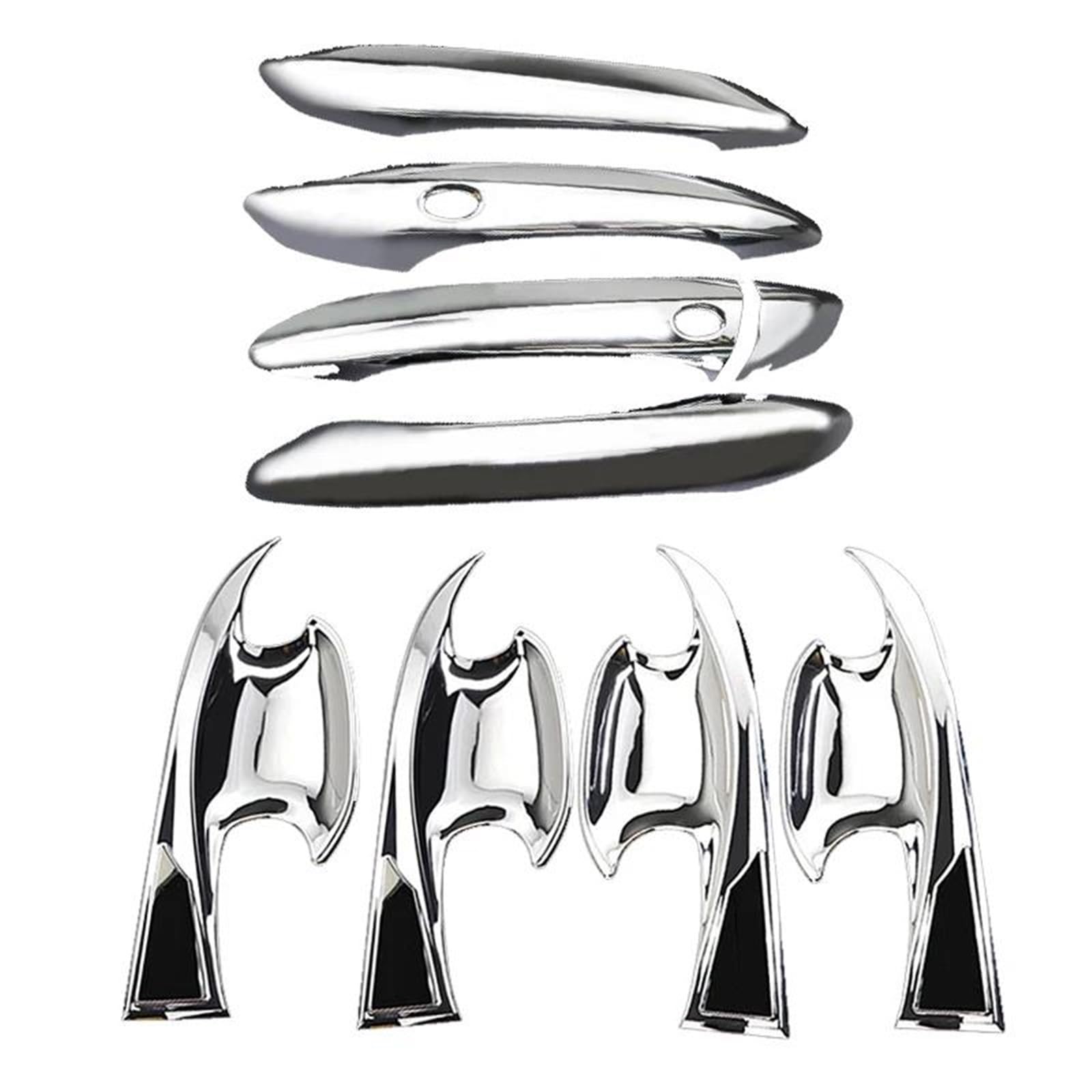 Nmjlqw Style 4 Auto Parts Exterior Door Handle Covers Styling Stickers Decorative For Hyundai For Tucson Nx4 2021-2024(Style 4)