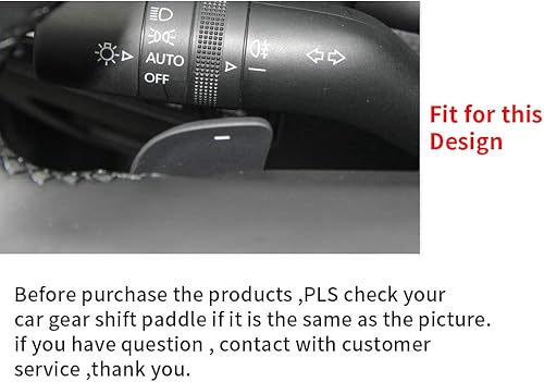 Miniatura 2 de HIBEYO Repuesto deportivo azul para mazda3 Axela Mazda 3 2020 2021 aleación de aluminio Paleta CNC Billet Volante Palanca de cambio de volante