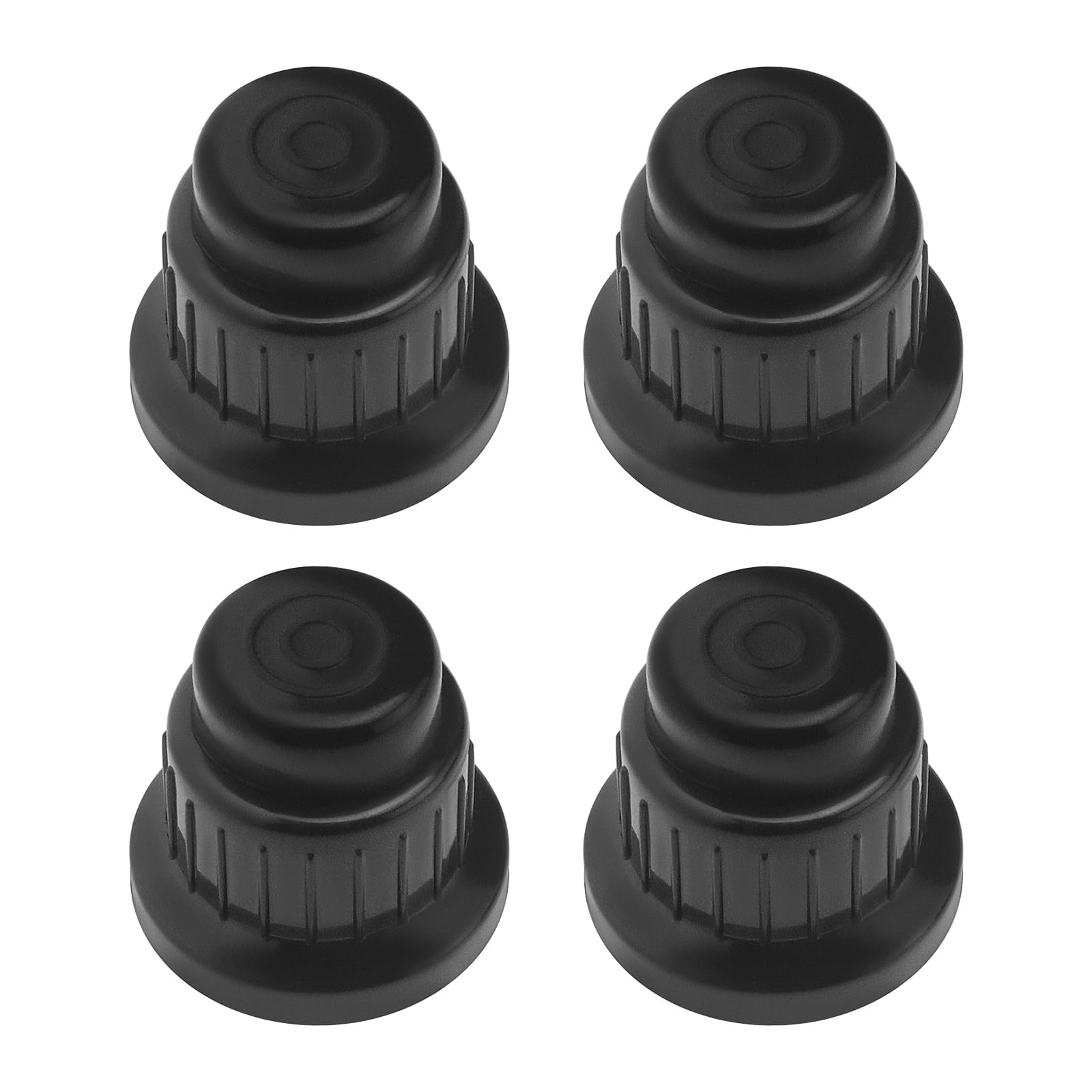 LT Easiyl 4pcs AA Igniter Button Cap Battery Push Button Igniter Cap AA Pulse Electronic Igniter Push Button Switch Cap for Gas Fire Pit BBQ Grill Barbecue Spark Generator