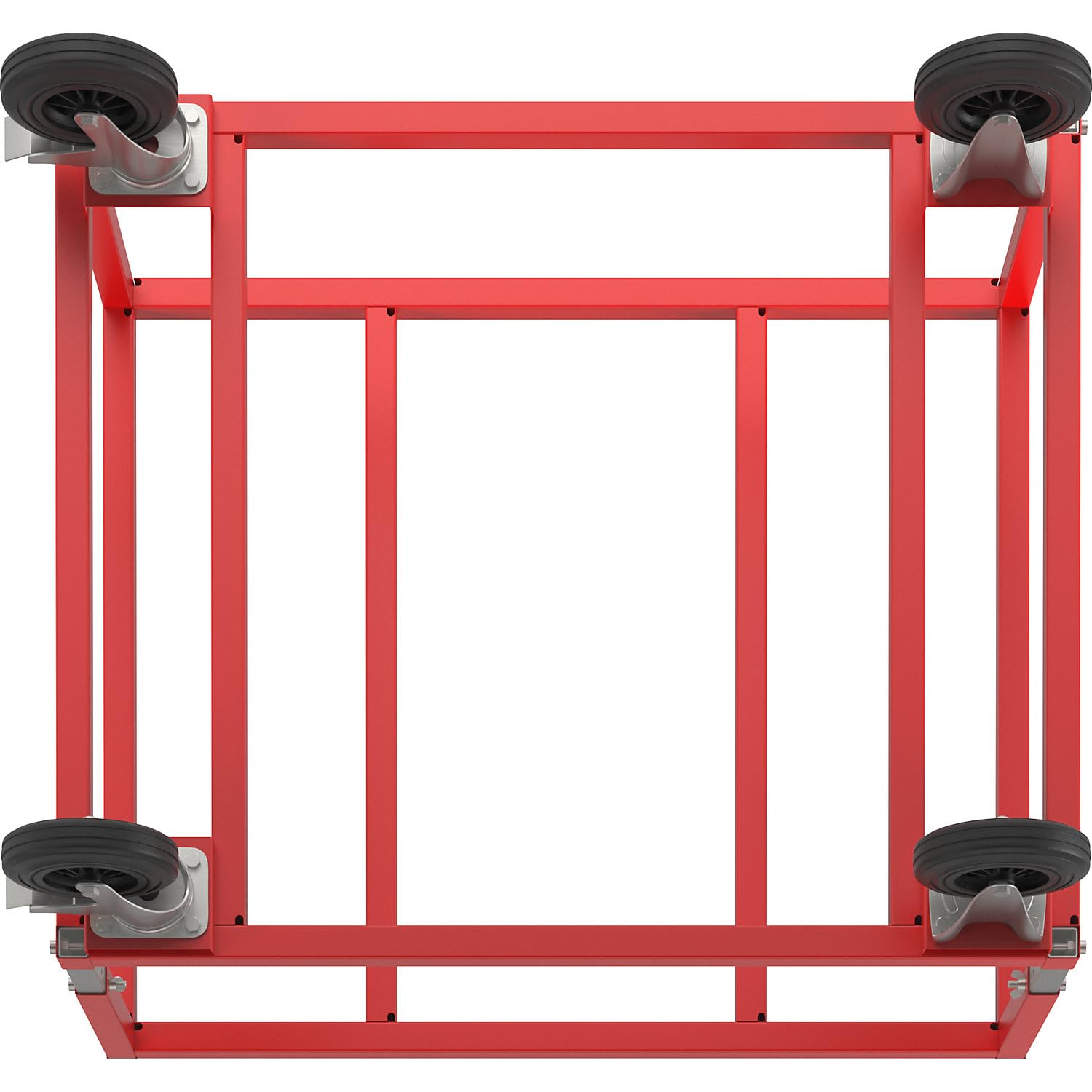 Camión transpaleta ajustable freno rojo