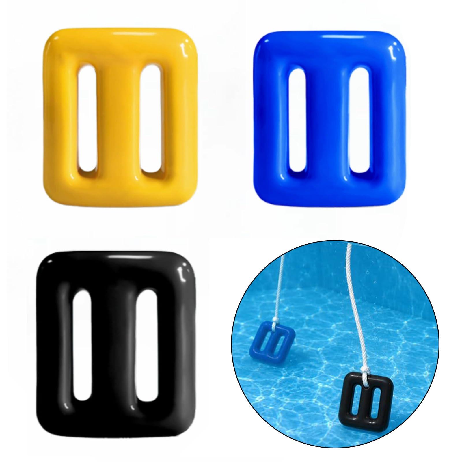 Paquet de poids flottant pour la piscine avec blocs attachés