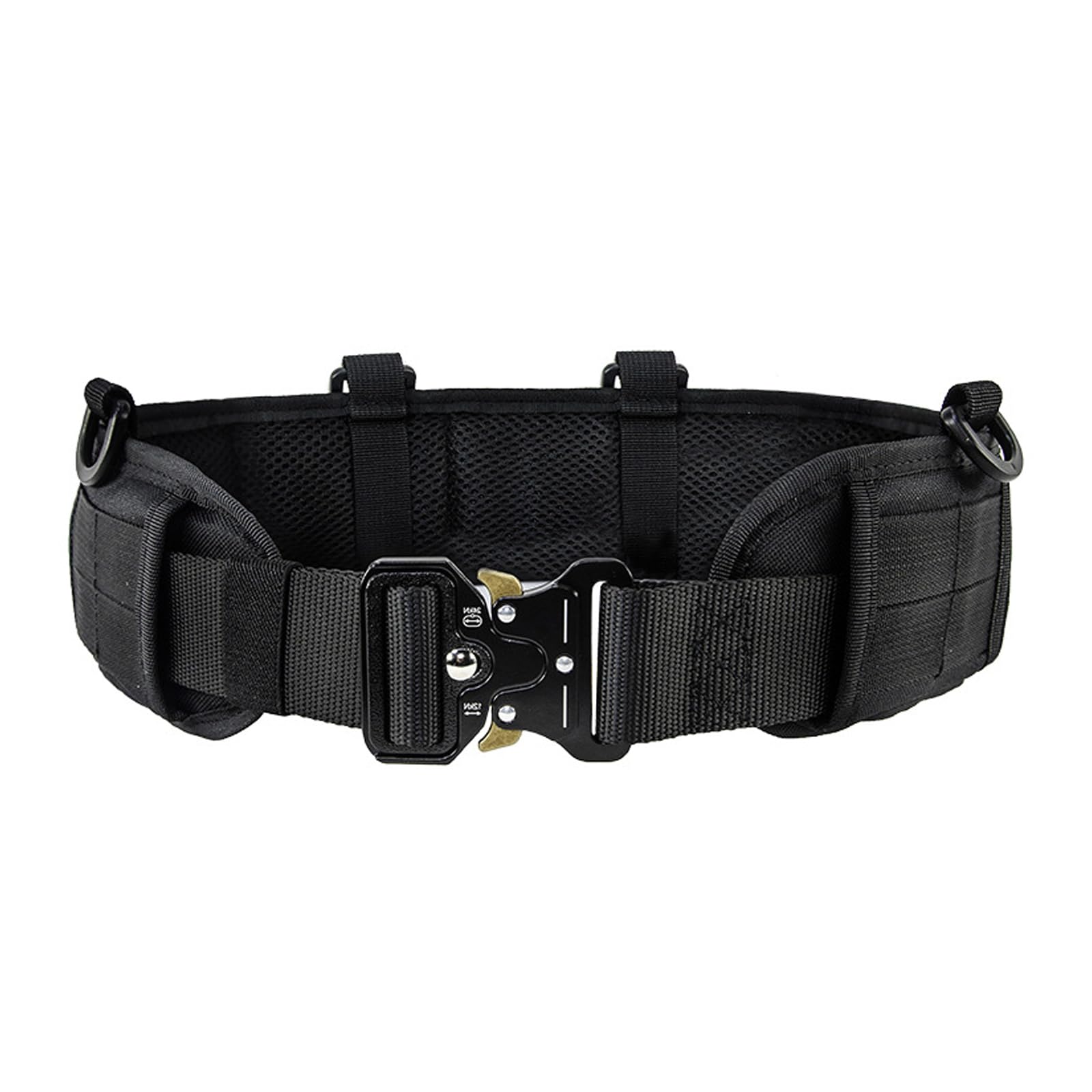 Tactical Molle Belt with Quick-Connect Buckle Heavy-Duty Rigger Belts